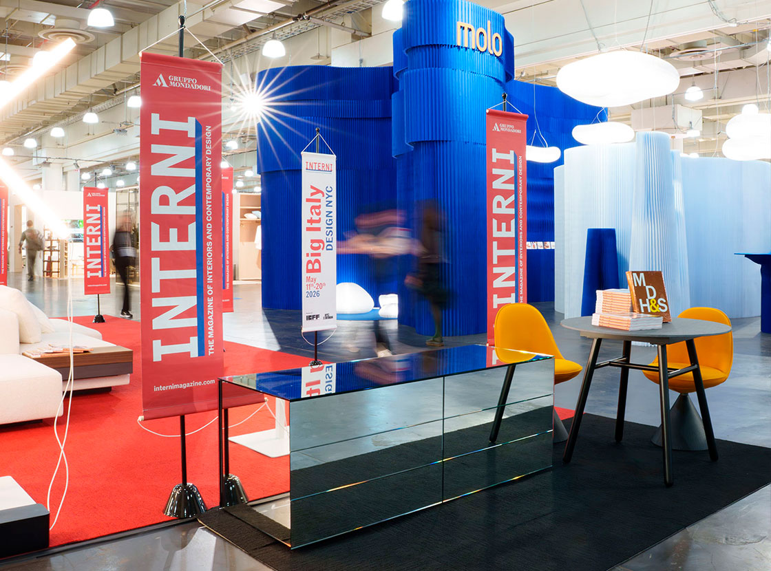 Porro at ICFF INTERNI Lounge by SOM