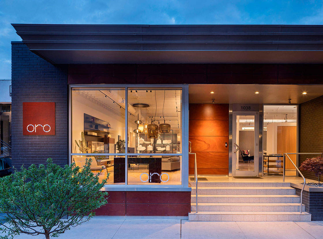 New Porro branded showroom at Oro Denver